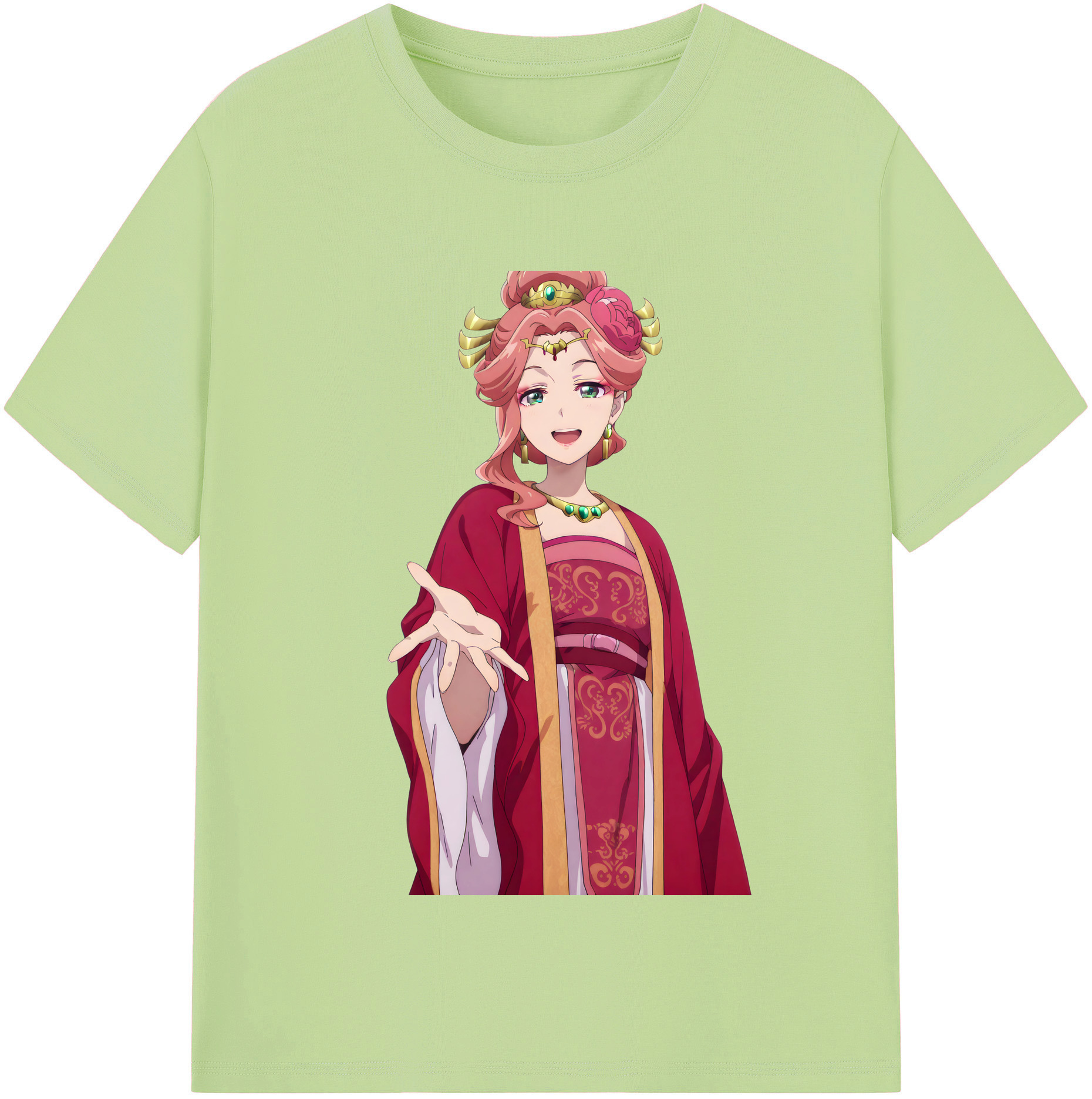 （画像用） 薬屋のひとりごと The Apothecary Diaries 綿100％半袖Tシャツ（フロントプリント）